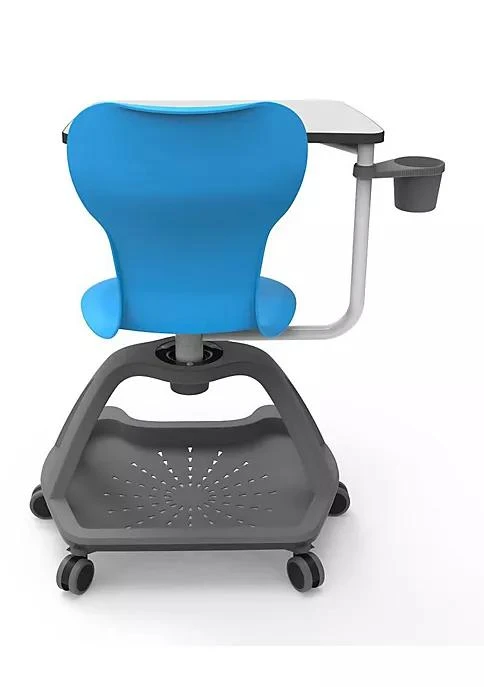 商品Luxor|All In One Student Desk And Chair With Bottle Holder Flip Up Desktop And Storage Shelf,价格¥4632,第2张图片详细描述