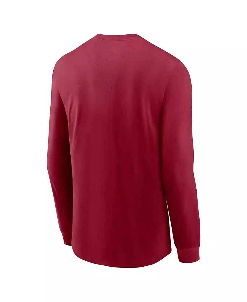 商品NIKE|Men's Alabama Crimson Tide 2024 Sideline Legend Performance Long Sleeve T-Shirt,价格¥247,第3张图片详细描述