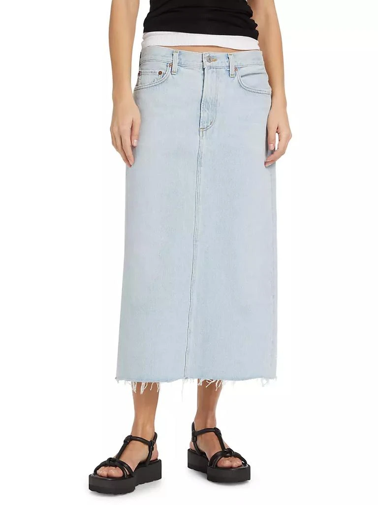 商品AGOLDE|Della Denim Maxi Skirt,价格¥1861,第3张图片详细描述