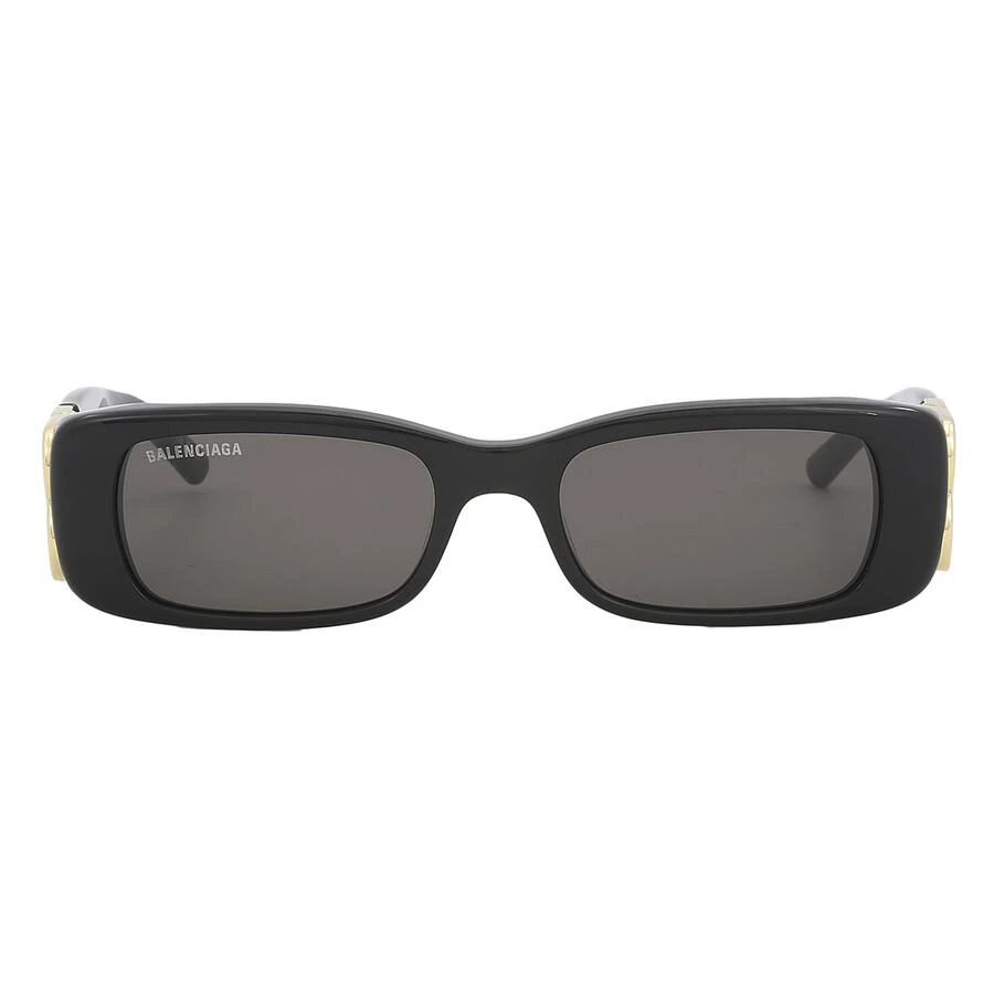 商品Balenciaga|Grey Rectangular Ladies Sunglasses BB0096S 001 51,价格¥2050,第1张图片