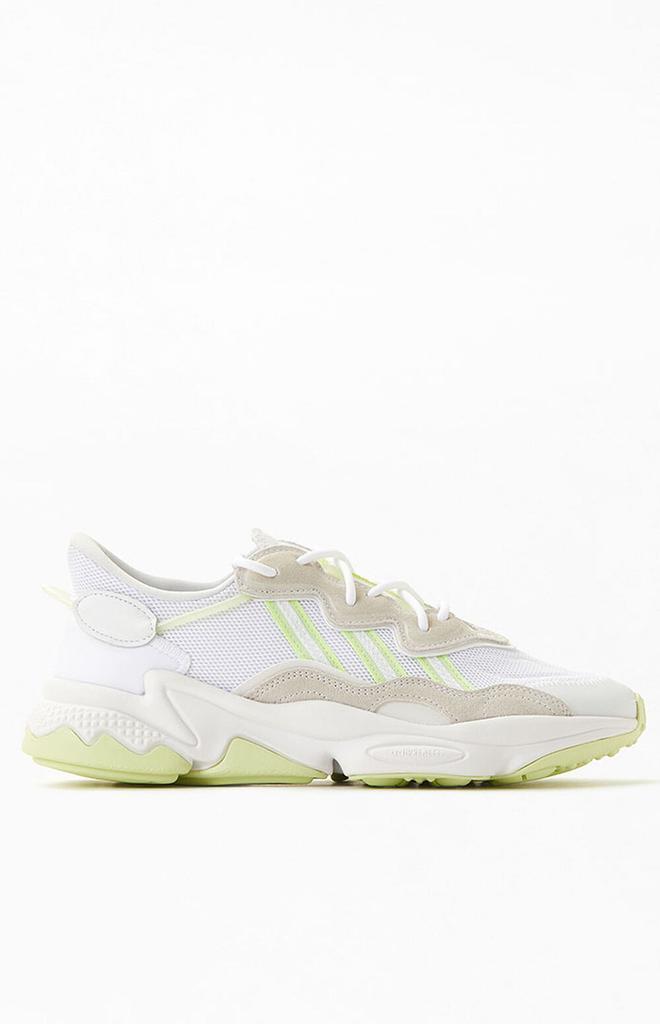 商品Adidas|Women's White & Green Ozweego Sneakers,价格¥813,第4张图片详细描述