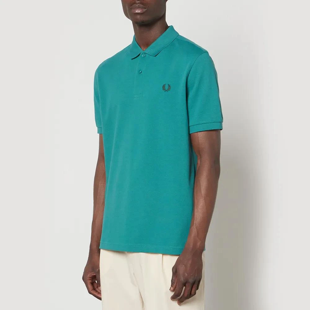 商品Fred Perry|Fred Perry Logo-Embroidered Cotton-Piqué Polo Shirt,价格¥431,第1张图片