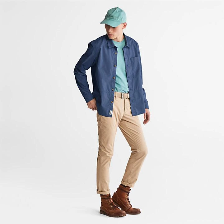 商品Timberland|Outdoor Heritage EK+ Overshirt for Men in Navy,价格¥417,第3张图片详细描述
