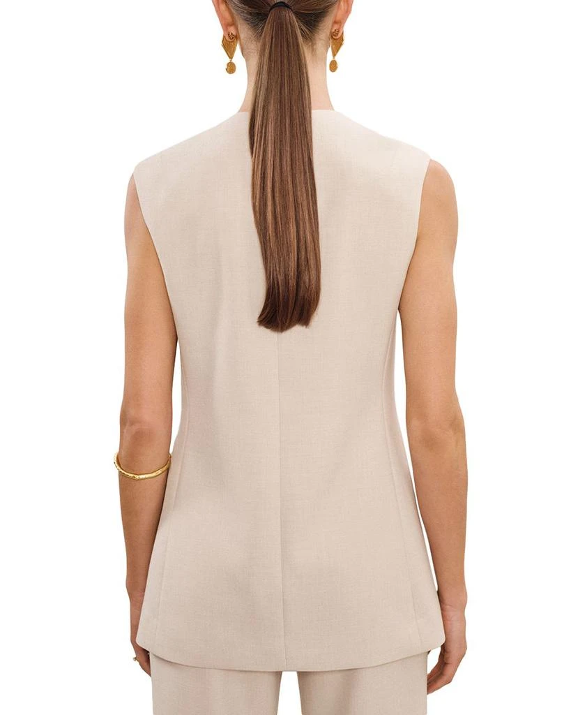Athena High Neck Long Line Waistcoat 商品