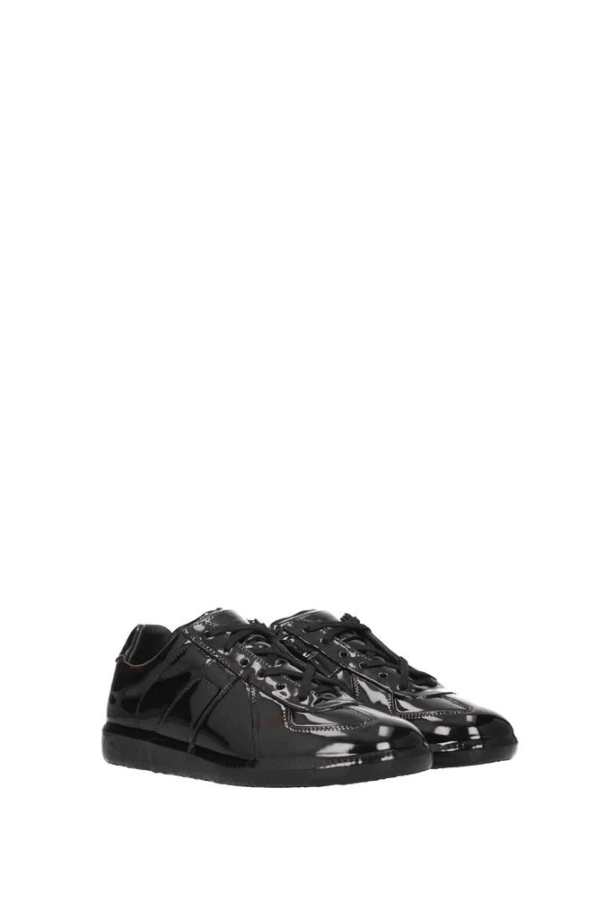 商品MAISON MARGIELA|Sneakers replica Patent Leather Black,价格¥2397,第1张图片