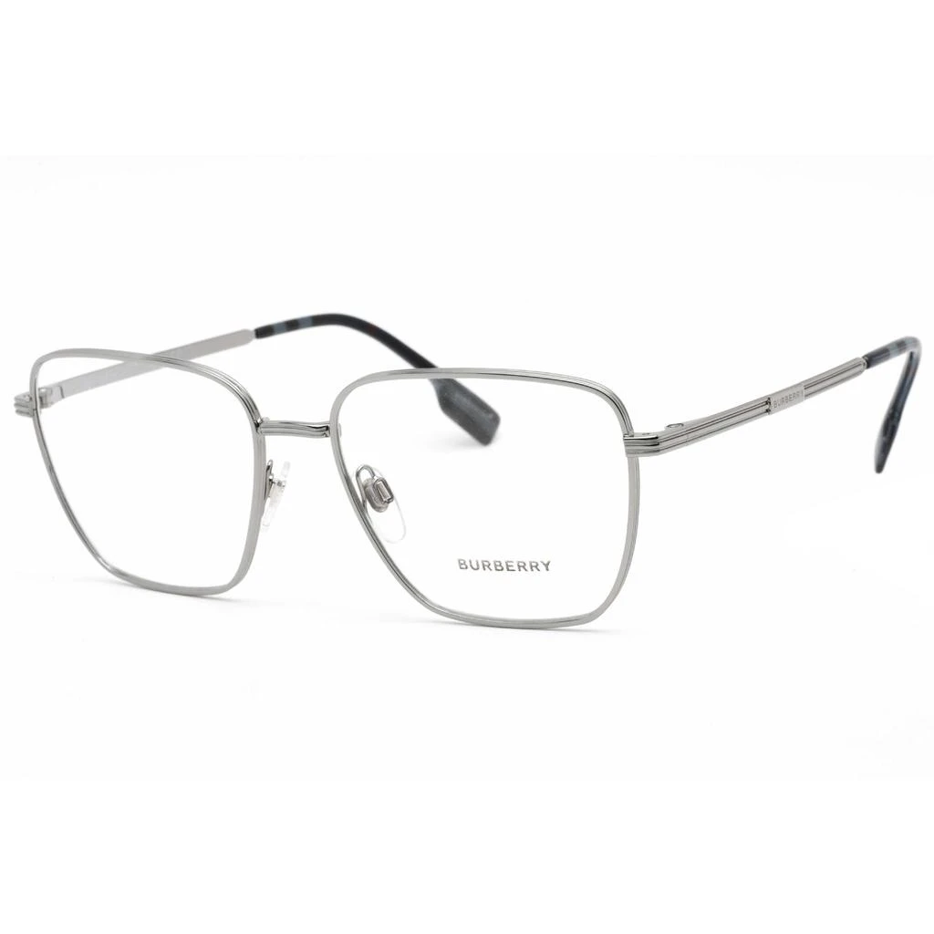 商品Burberry|Burberry Men's Eyeglasses - Gunmetal Square Full Rim Metal Frame | 0BE1368 1003,价格¥694,第1张图片