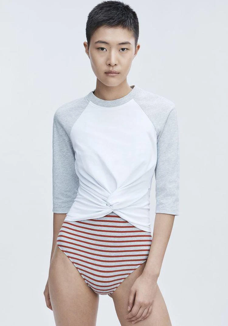 商品Alexander Wang|TWIST FRONT TOP,价格¥588,第4张图片详细描述