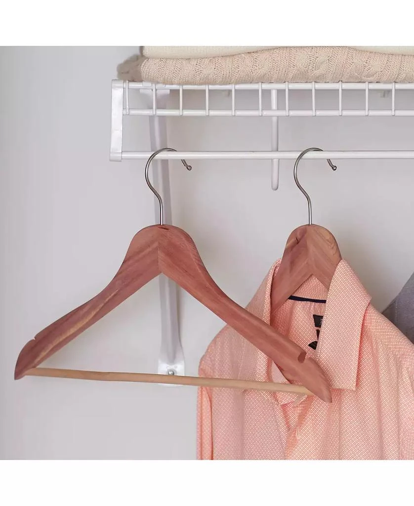 商品Household Essentials|Set of 4 Cedar Garment Hangers,价格¥121,第5张图片详细描述