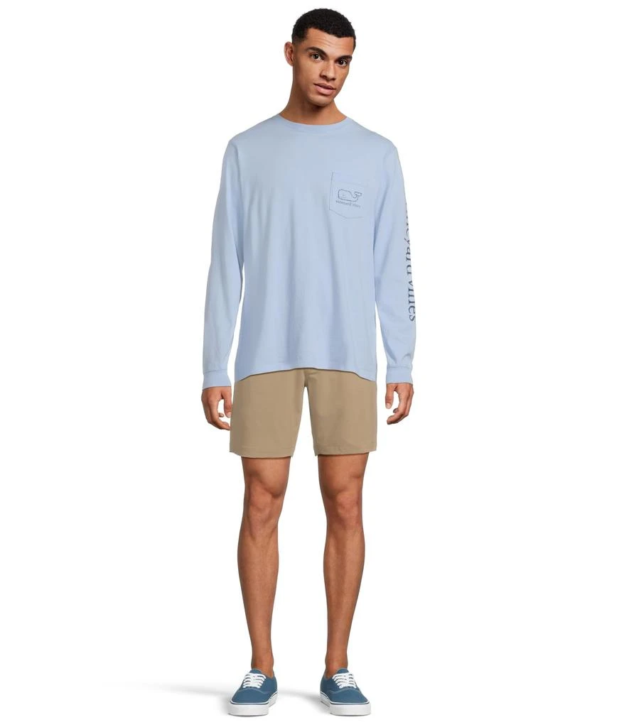 商品Vineyard Vines|Long Sleeve Vintage Whale Pocket T-Shirt,价格¥199,第5张图片详细描述