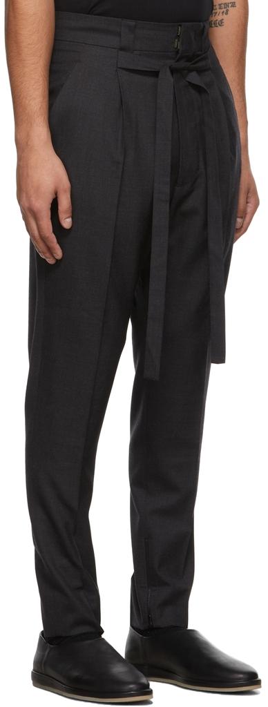 Grey Slim Trousers商品第2张图片规格展示