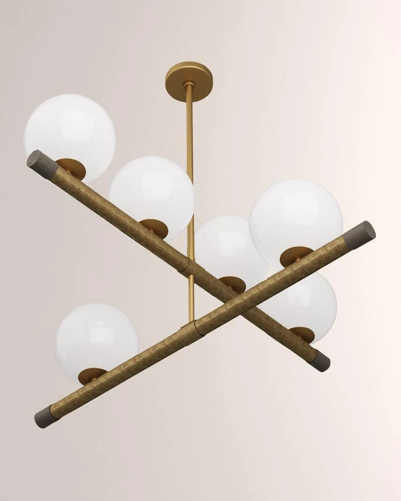商品Arteriors|Yates Chandelier,价格¥7737,第5张图片详细描述