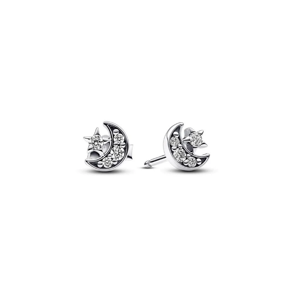 商品PANDORA|Sparkling Moon Star Necklace and Matching Stud Earrings Gift Set,价格¥704,第2张图片详细描述