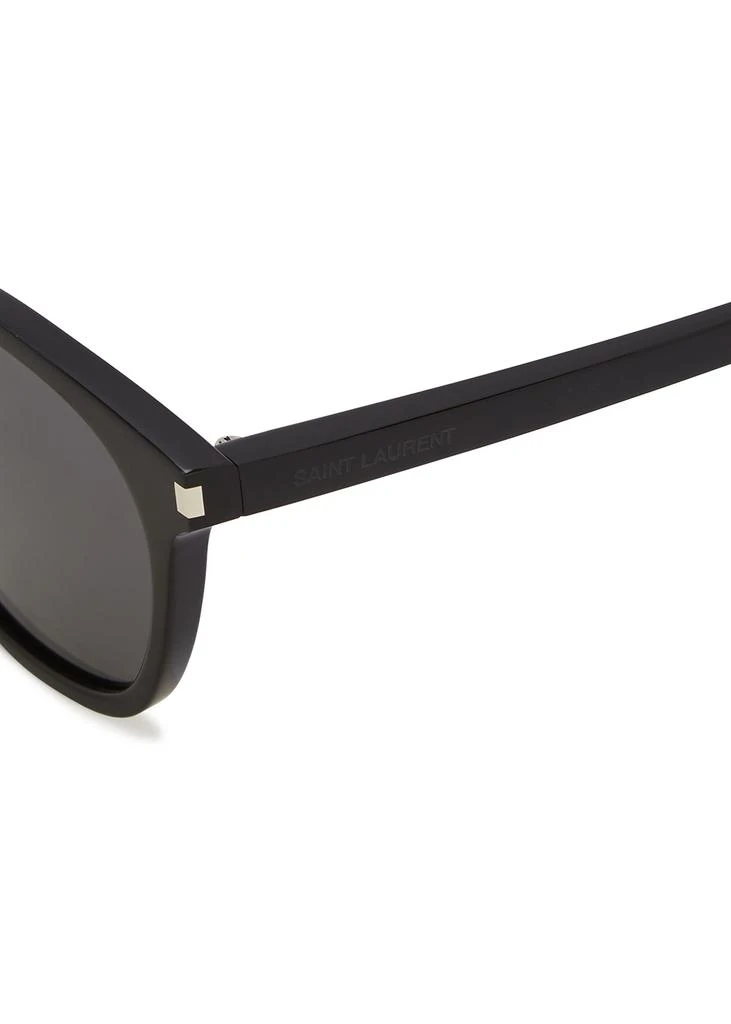 商品Yves Saint Laurent|SL28 black wayfarer-style sunglasses,价格¥2682,第3张图片详细描述