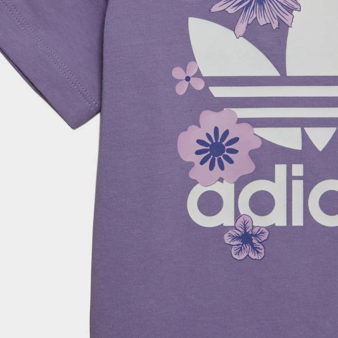 商品Adidas|Infant and Girls' Toddler adidas Originals Floral Dress and Leggings Set,价格¥298,第2张图片详细描述