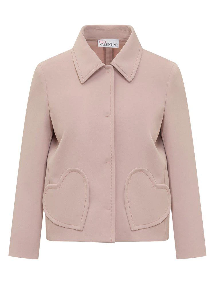 商品RED Valentino|RedValentino Cady Tech Heart-Patch Jacket,价格¥3247,第1张图片
