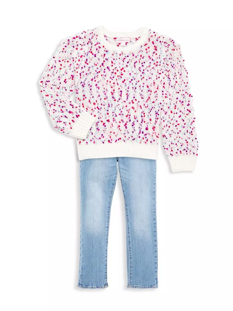 商品Design History|Little Girl's Dotted Knit Sweater,价格¥209,第2张图片详细描述