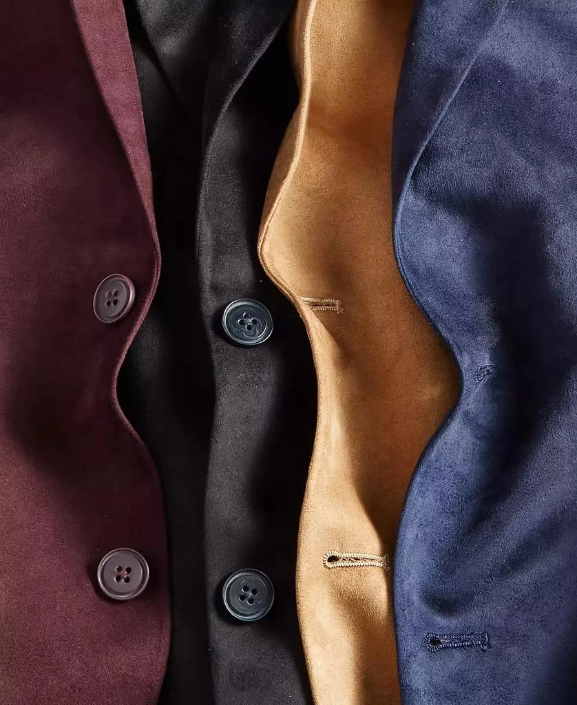 商品Michael Kors|Men's Classic Fit Notch Lapel Faux Suede Sport Coat,价格¥459,第2张图片详细描述