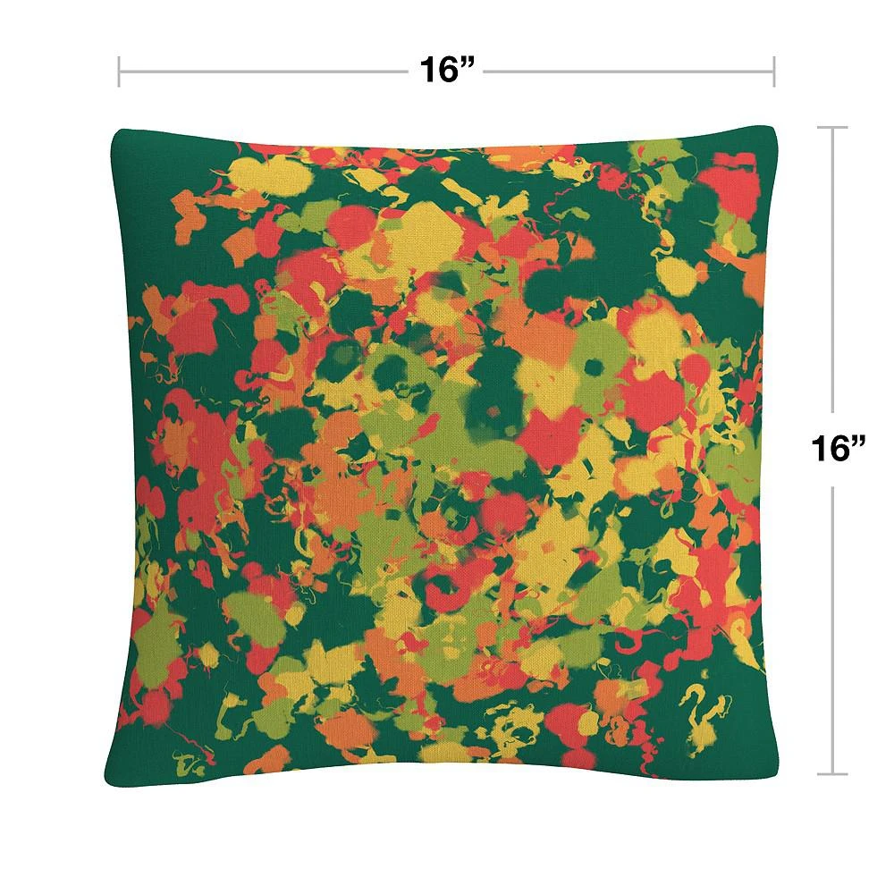 商品Baldwin|ABC Speckled Colorful Splatter Abstract 4Decorative Pillow, 16" x 16",价格¥556,第2张图片详细描述