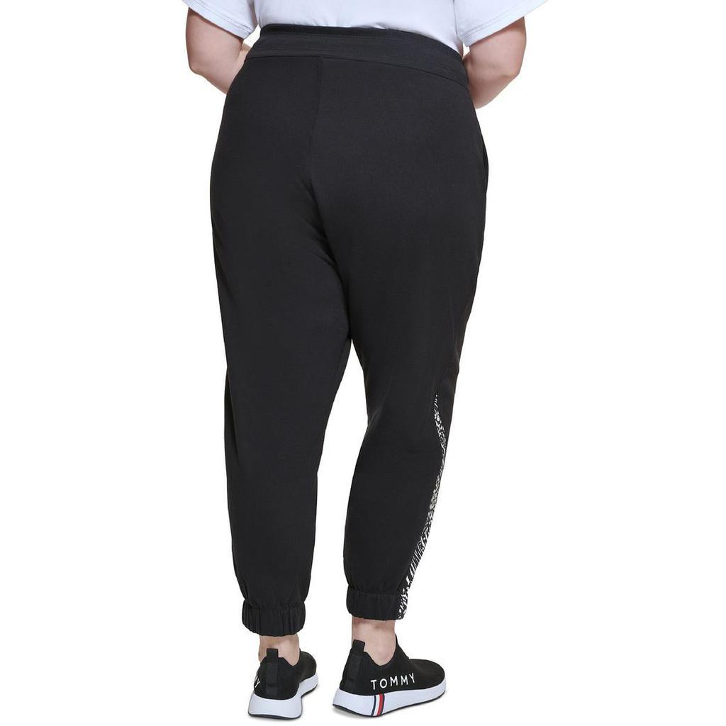 商品Tommy Hilfiger|Tommy Hilfiger Sport Womens Plus Fitness Running Jogger Pants,价格¥302,第4张图片详细描述