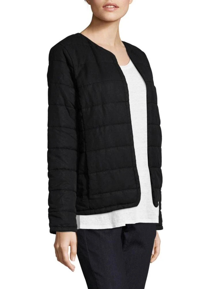 商品Eileen Fisher|Roundneck Quilted Jacket,价格¥1252,第3张图片详细描述