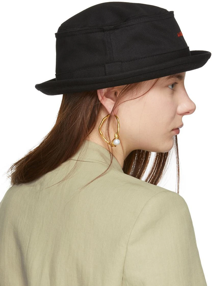 商品Ambush|Black Waves Bucket Hat,价格¥2610,第3张图片详细描述