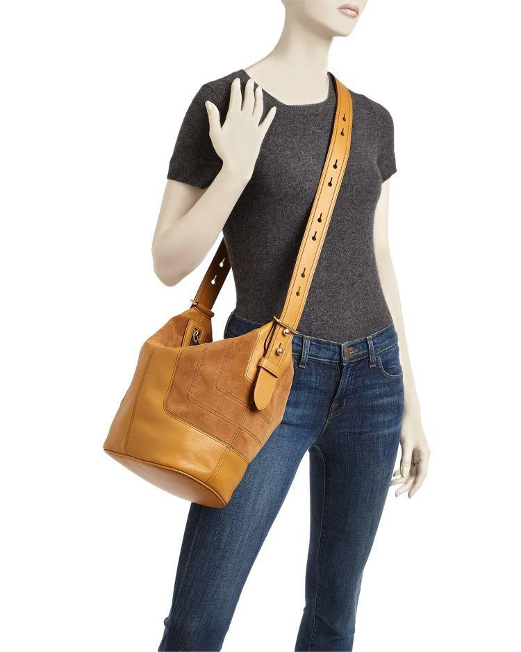 商品Marc Jacobs|The Sling Mod Suede and Leather Hobo,价格¥3084,第4张图片详细描述