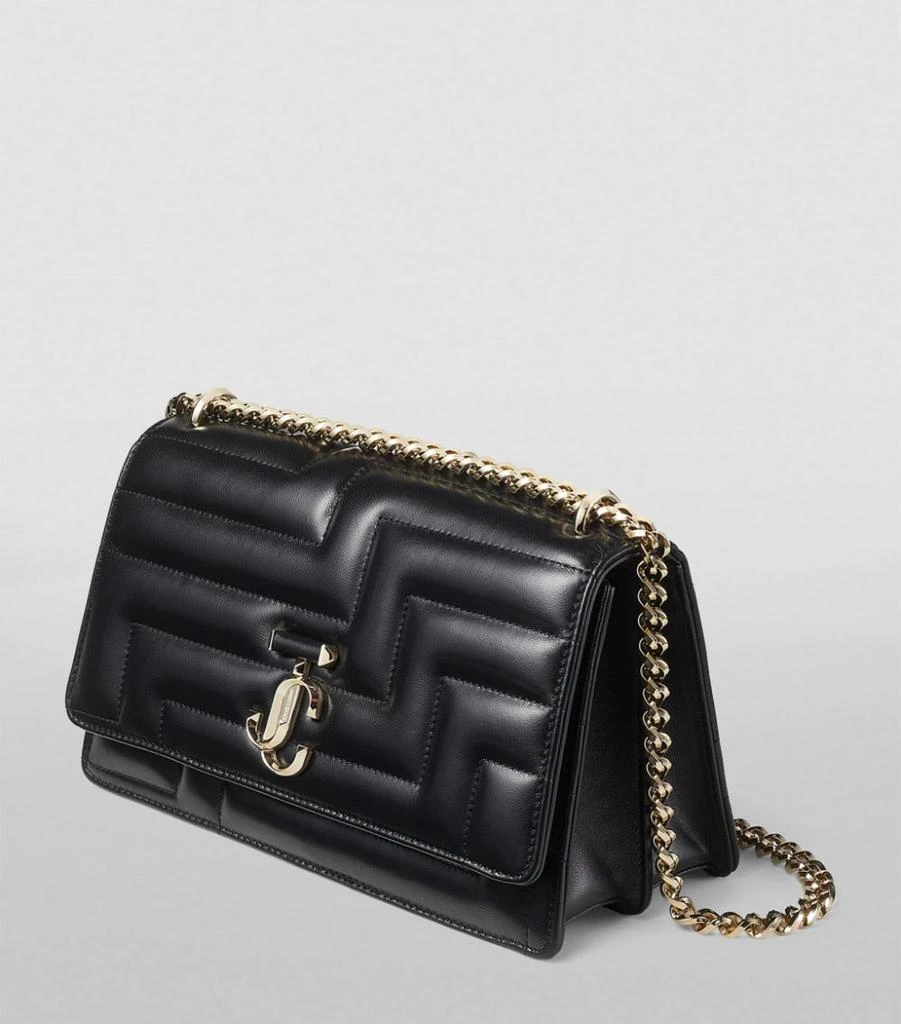 商品Jimmy Choo|Medium Quilted Leather Avenue Avenue Shoulder Bag,价格¥15667,第3张图片详细描述