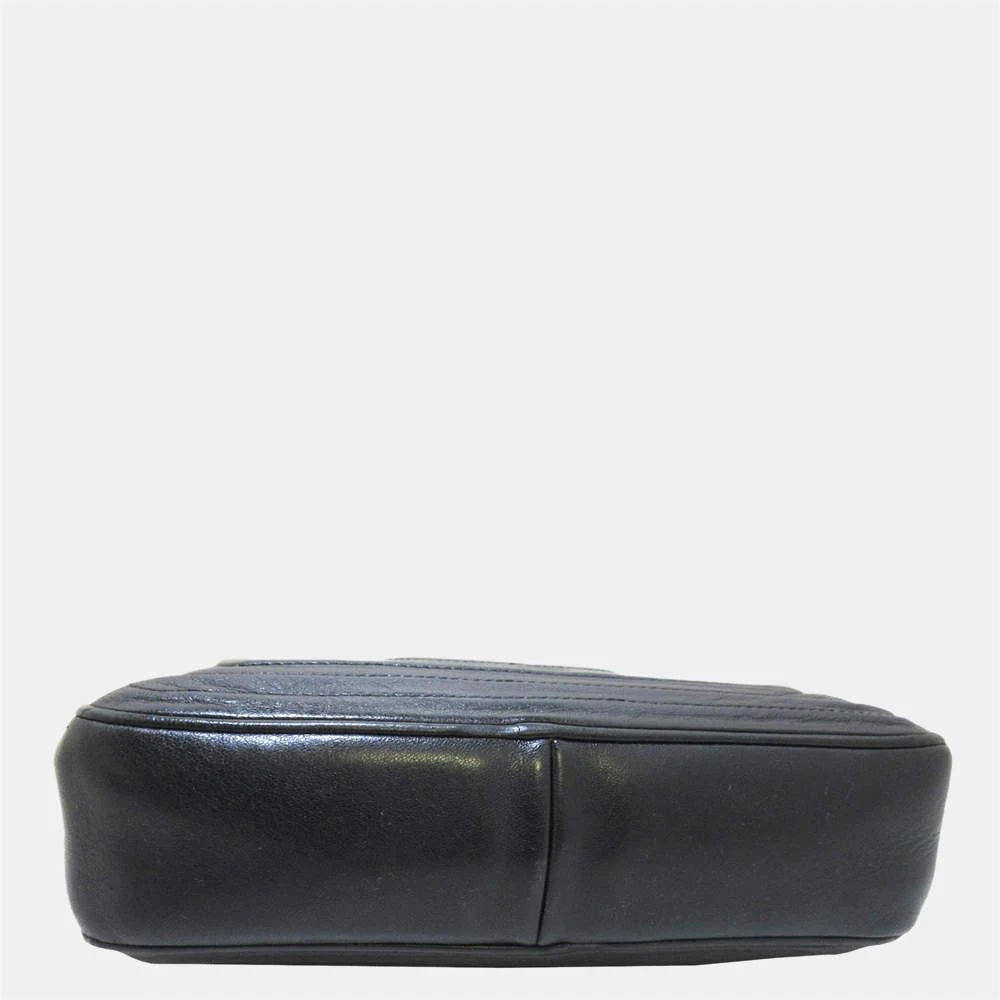 商品[二手商品] Chanel|Chanel Black CC Lambskin Leather Shoulder Bag,价格¥14983,第4张图片详细描述