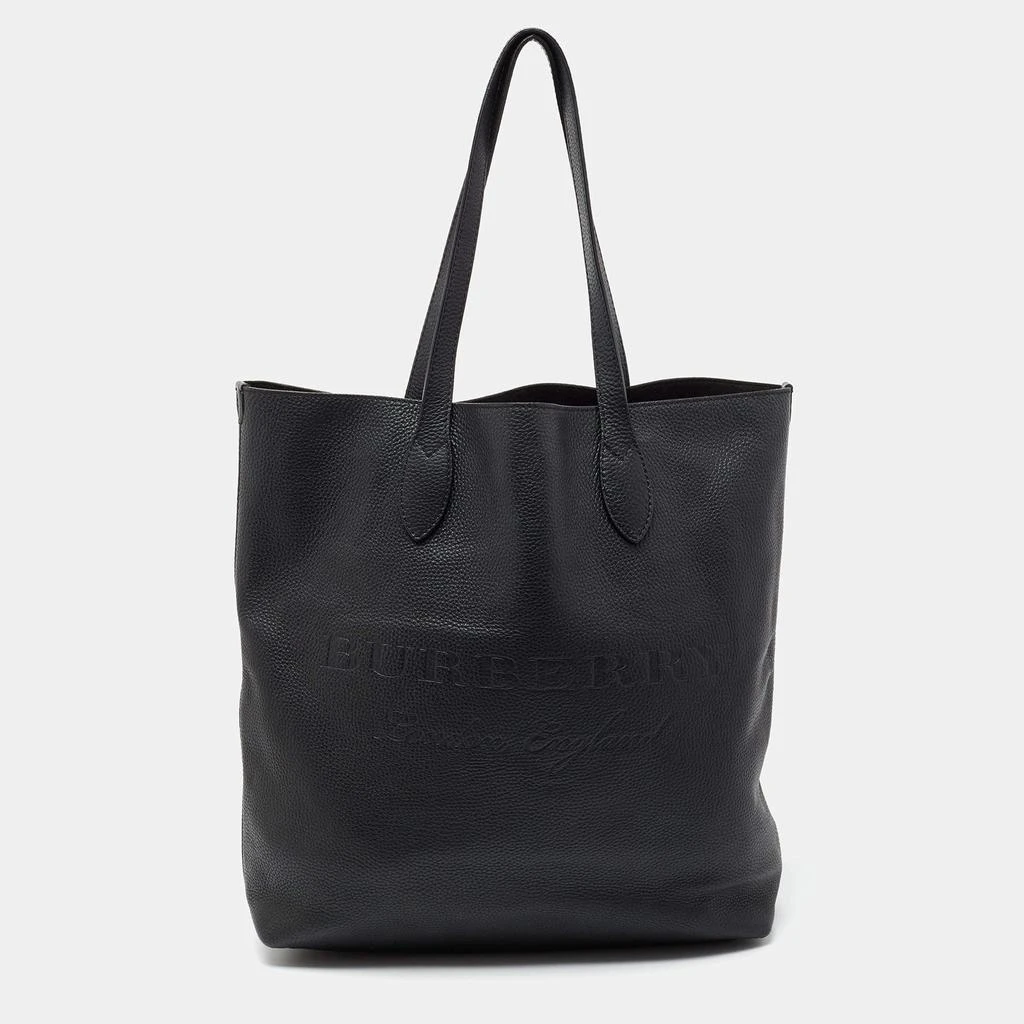 商品[二手商品] Burberry|Burberry Black Leather Remington Shopper Tote,价格¥4439,第1张图片