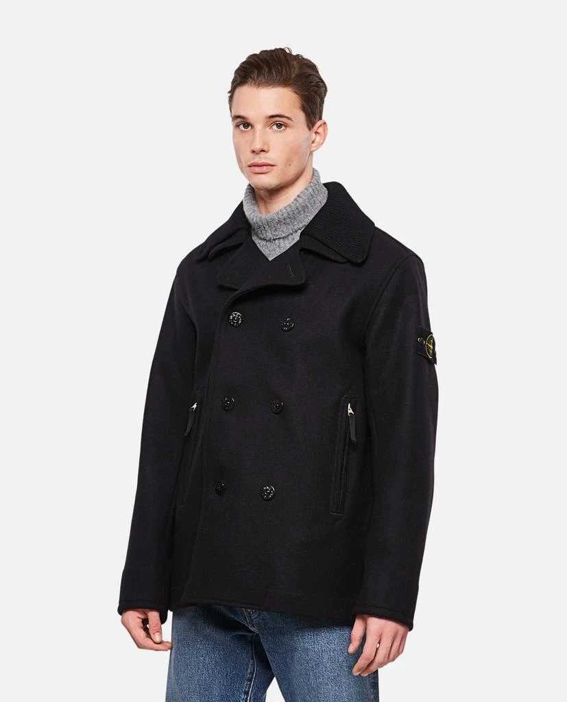 商品Stone Island|PANNO SPECIALE PEACOT SHORT COATS,价格¥8186,第1张图片