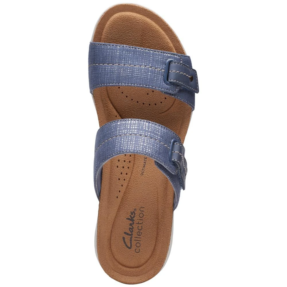 商品Clarks|Women's April Dusk Slip-On Slide Sandals,价格¥425,第4张图片详细描述