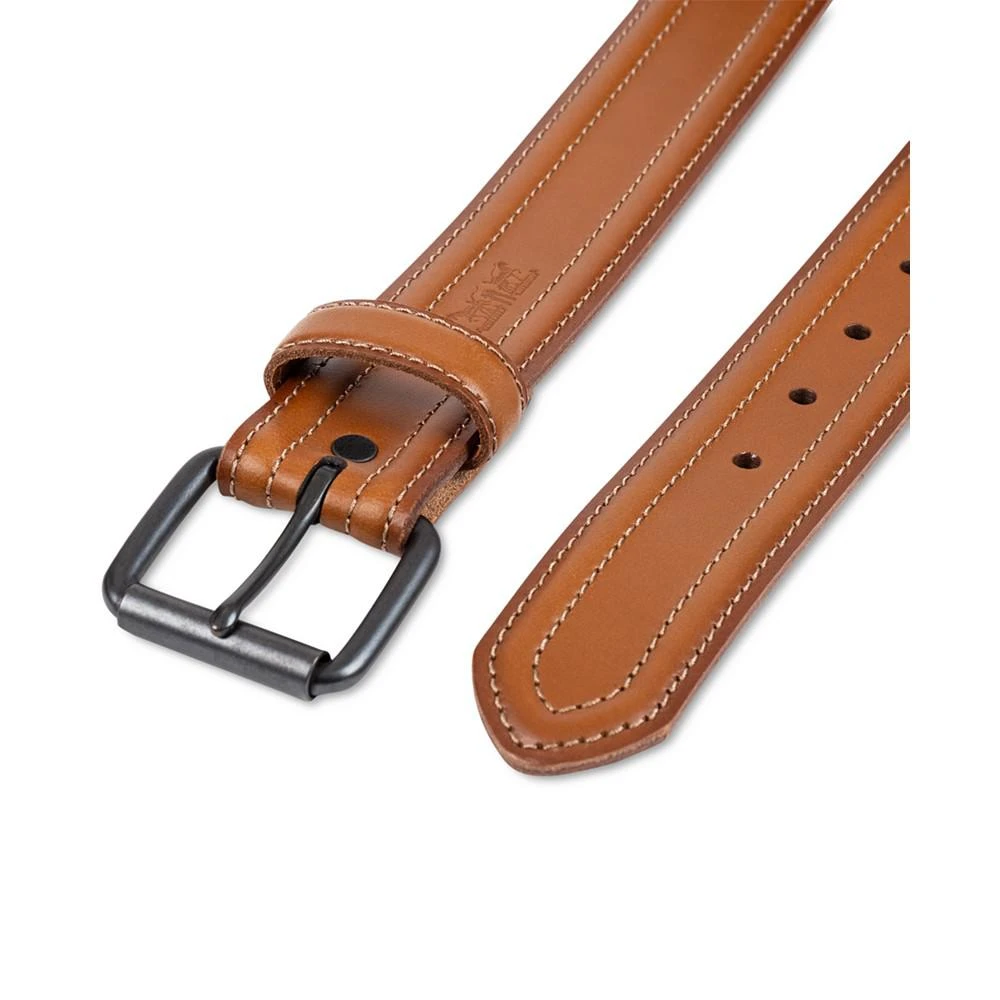 商品Levi's|Men's Trapunto Detail Leather Workwear Belt,价格¥149,第4张图片详细描述
