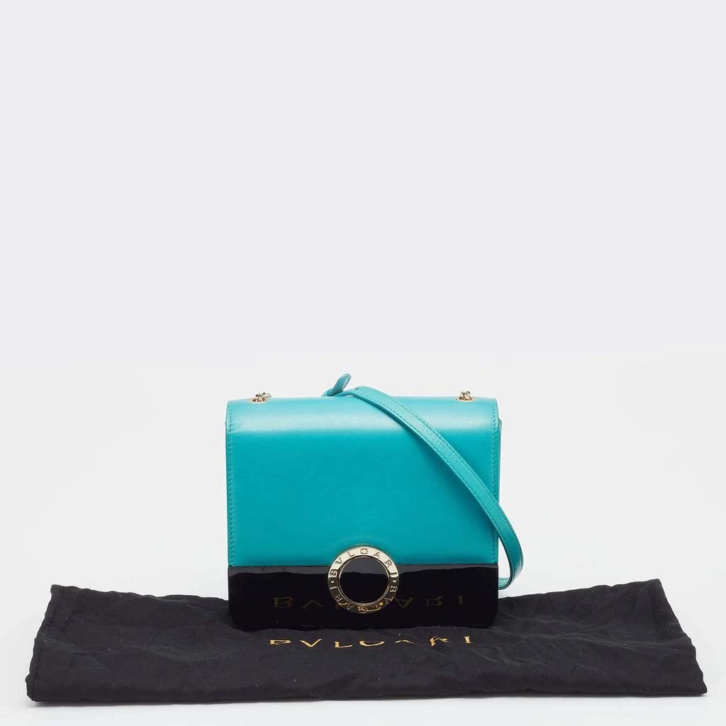 Bvlgari Turquoise Leather Crossbody Bag 商品