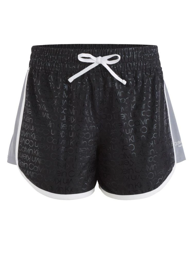 商品Calvin Klein|Girl's Logo Dolphin-Hem Shorts,价格¥54,第1张图片