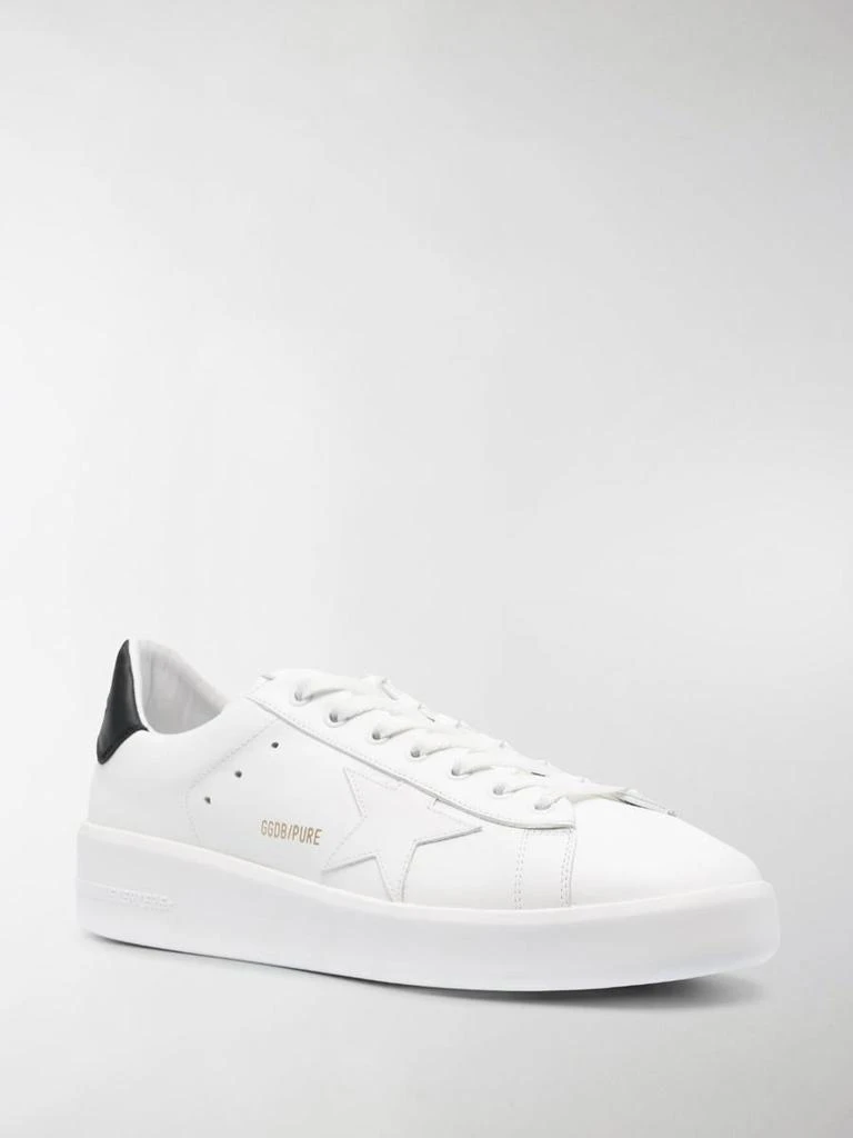 商品Golden Goose|GOLDEN GOOSE Pure Star leather sneakers,价格¥2463,第5张图片详细描述