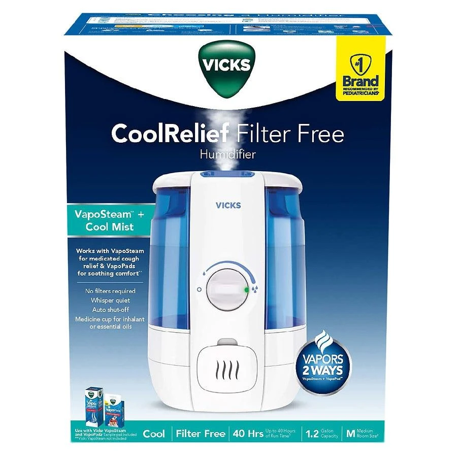 商品Vicks|Cool Relief Filter Free Humidifier,价格¥462,第2张图片详细描述