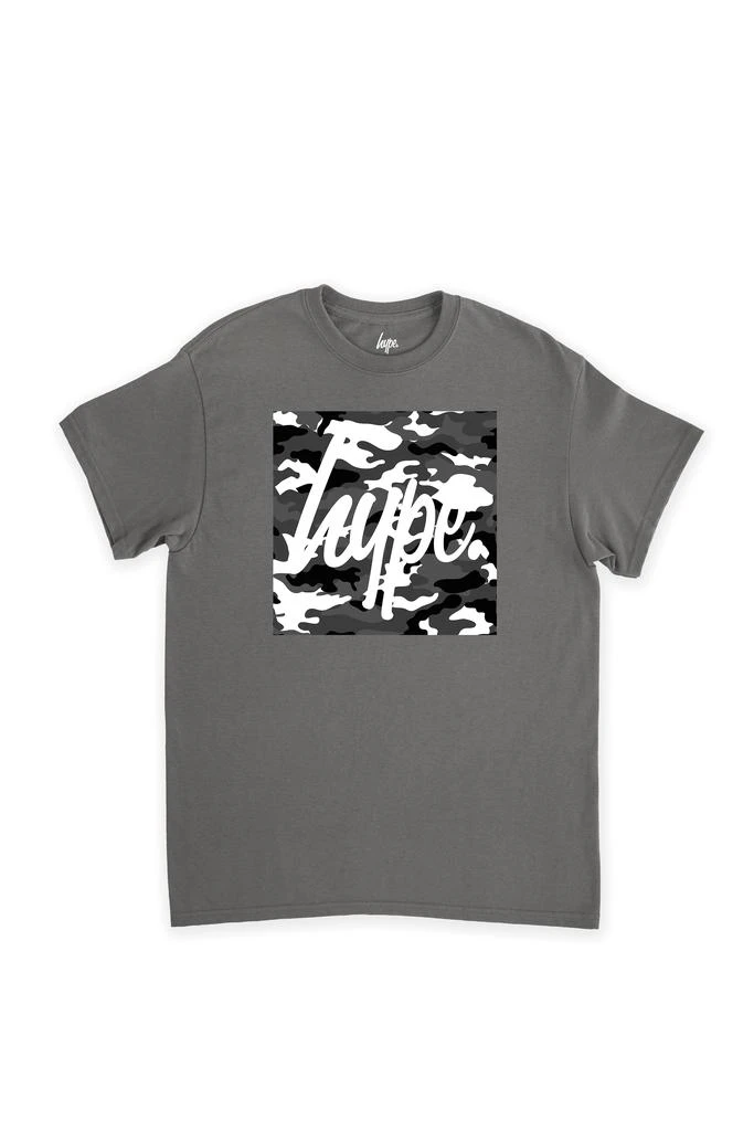 商品HYPE KIDS|HYPE KIDS MONO CAMO SQUARE SCRIPT T-SHIRT,价格¥186,第5张图片详细描述