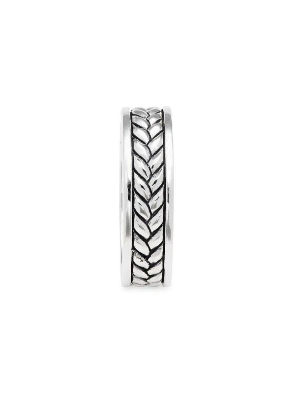 商品Effy|Sterling Silver Textured Ring,价格¥762,第4张图片详细描述