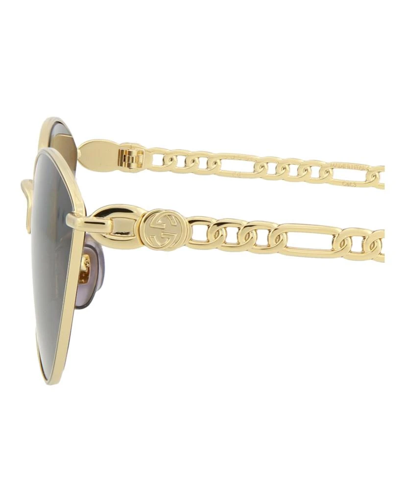 商品Gucci|Cat Eye-Frame Metal Sunglasses,价格¥2133,第4张图片详细描述