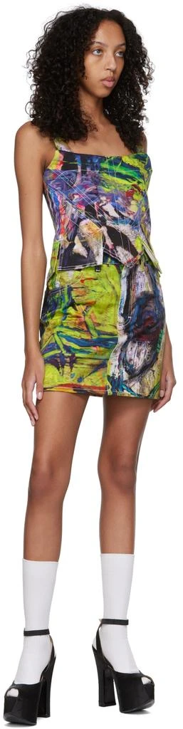商品Charles Jeffrey Loverboy|Multicolor Cotton Miniskirt,价格¥1255,第4张图片详细描述