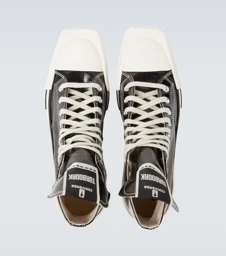 商品Rick Owens|Converse x DRKSHDW Turbodrk Hi运动鞋,价格¥1050,第4张图片详细描述