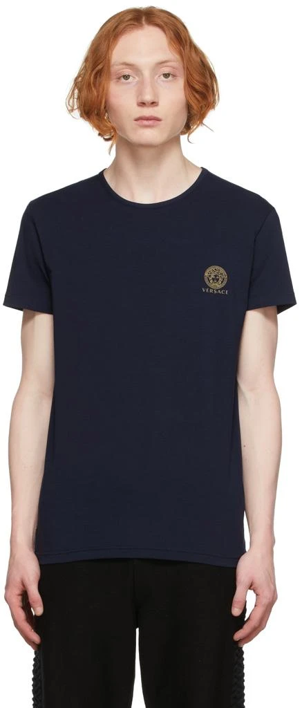 商品Versace|Navy Medusa Under T-Shirt,价格¥681,第1张图片