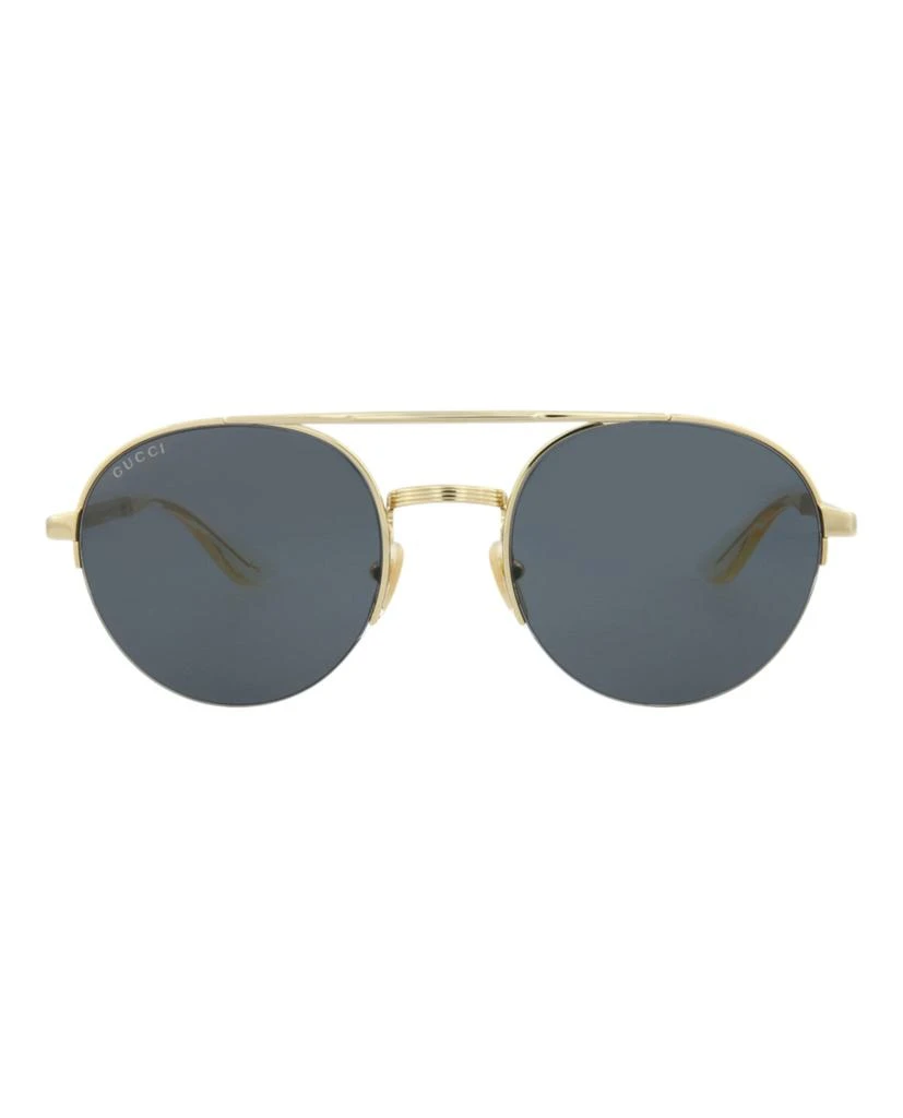 商品Gucci|Round-Frame Metal Sunglasses,价格¥1721,第1张图片
