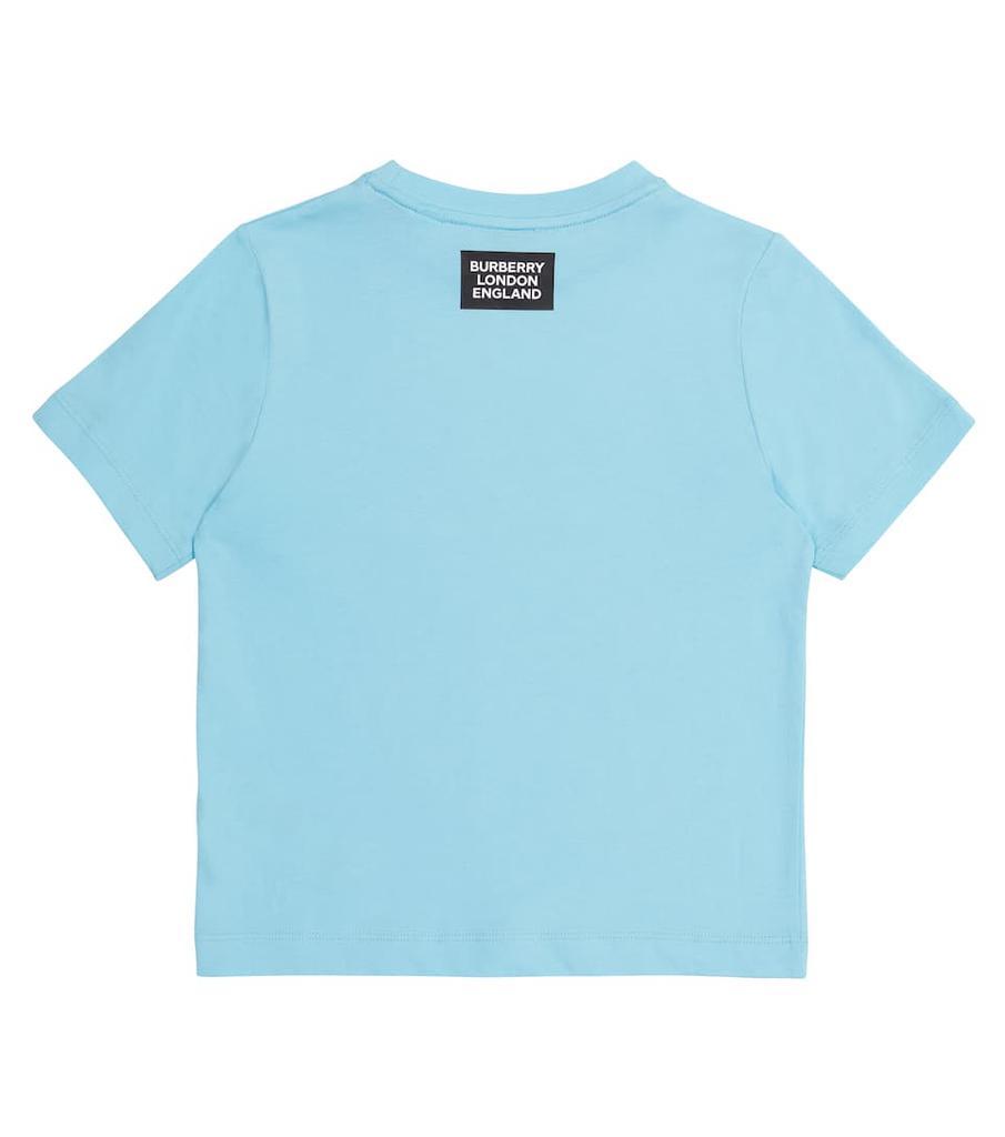 商品Burberry|印花棉质针织T恤,价格¥1397,第6张图片详细描述