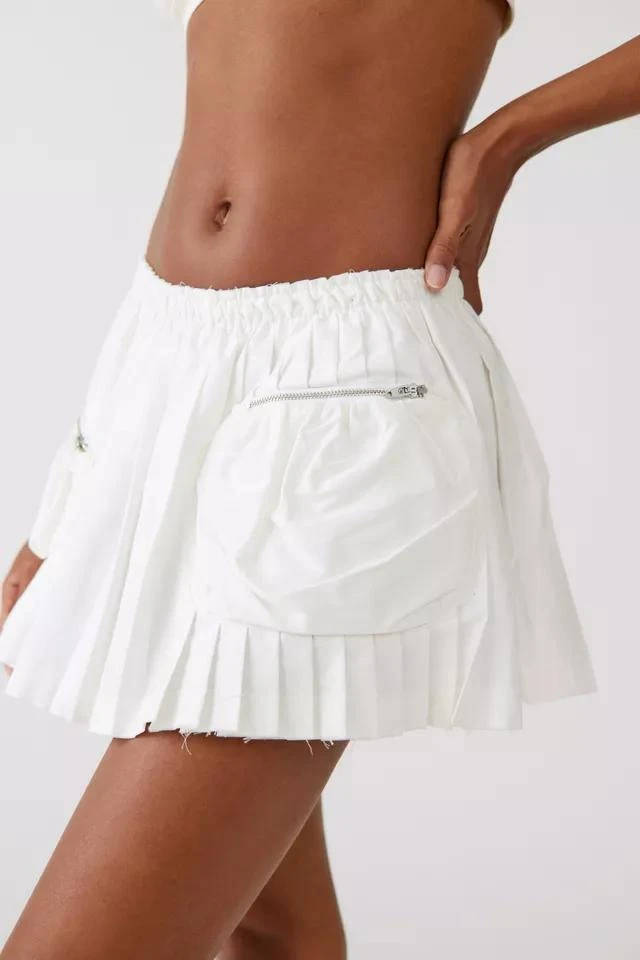 商品BDG|BDG Colton Cargo Pleated Mini Skirt,价格¥149,第4张图片详细描述