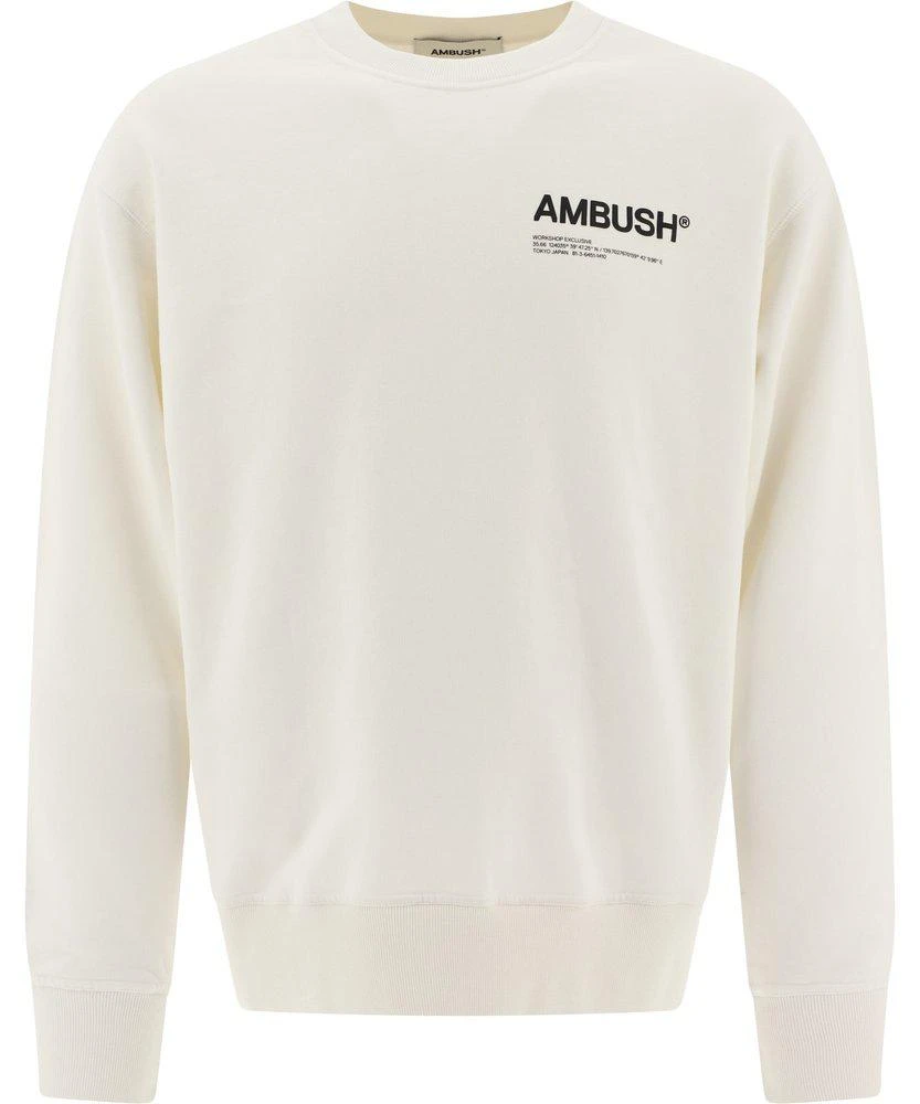 商品Ambush|Ambush Logo Printed Oversized Sweatshirt,价格¥1882,第1张图片
