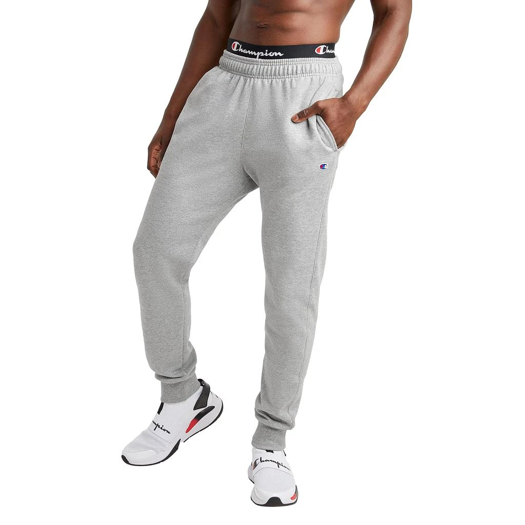 商品CHAMPION|Champion Men's Jogger Sweatpants, Powerblend Fleece Joggers, Cuffed Ankle Jogger Sweatpants for Men, 31" Inseam,价格¥183,第1张图片