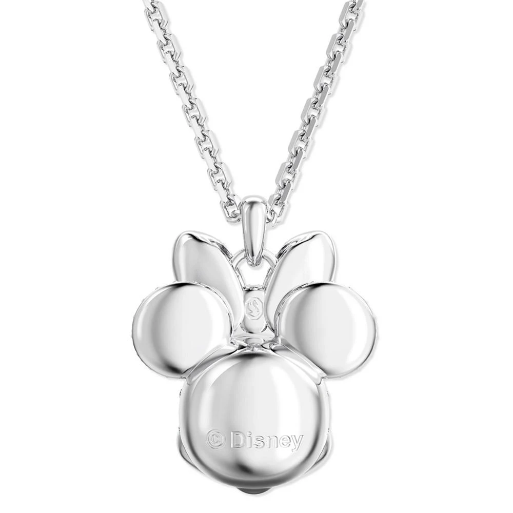 商品Swarovski|Silver-Tone Disney Minnie Mouse Crystal Pendant Necklace, 16-1/2" + 3" extender,价格¥1093,第4张图片详细描述