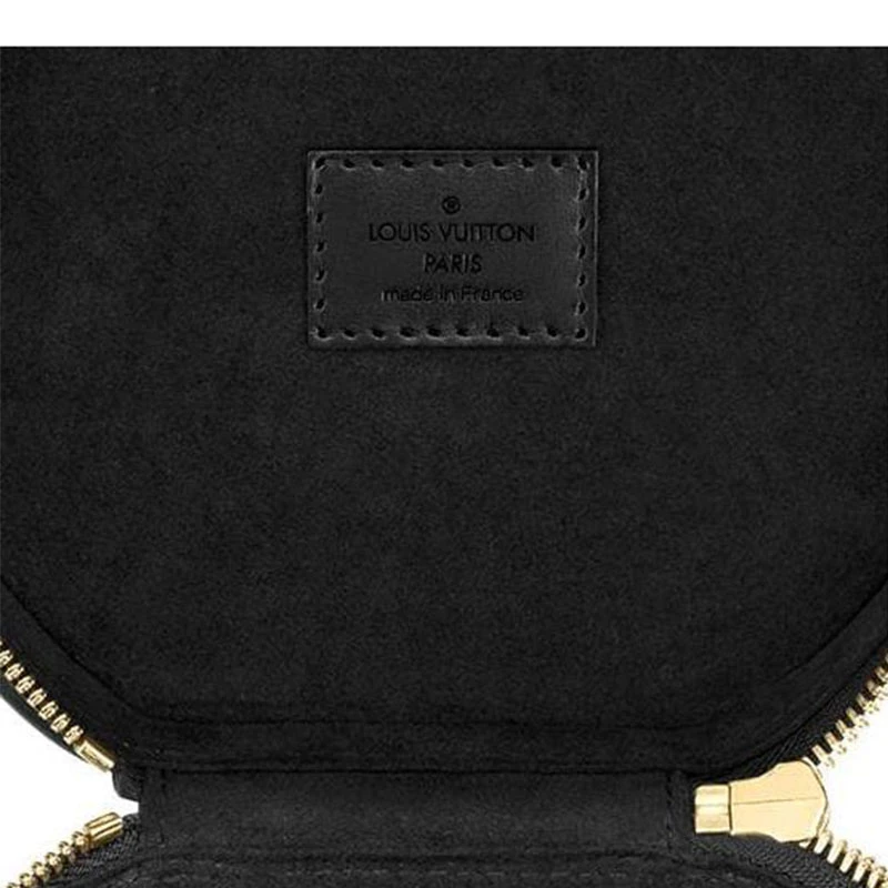 商品[国内直发] Louis Vuitton|Cannes 经典老花发财桶 涂层帆布拼牛皮饰边 水桶包手提单肩斜挎包 小号 女款 棕色,价格¥25127,第7张图片详细描述