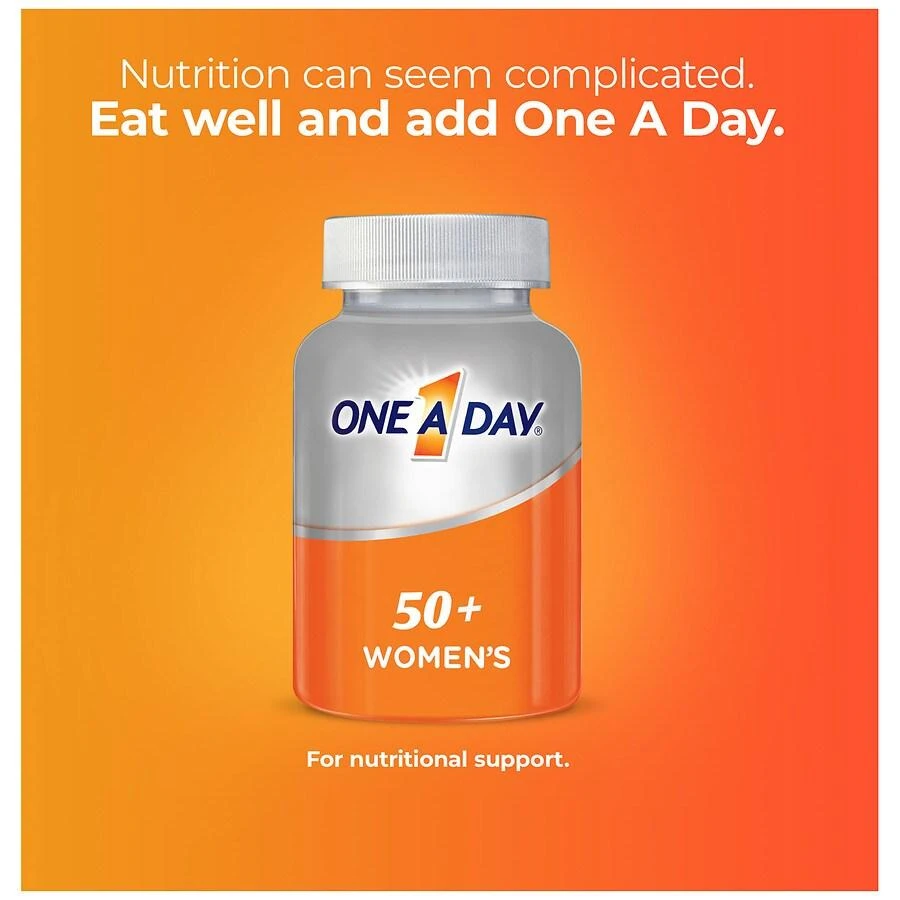 商品One A Day|Women's 50+ Healthy Advantage Multivitamin,价格¥225,第2张图片详细描述